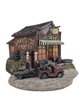 Terry Redlin Welcome To Paradise Cabin Homesteaded Collection House Vntg HO23